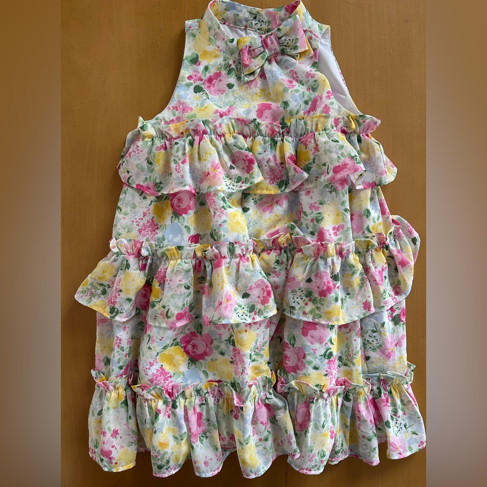 Janie and Jack - The Peony Party Dress, size 5